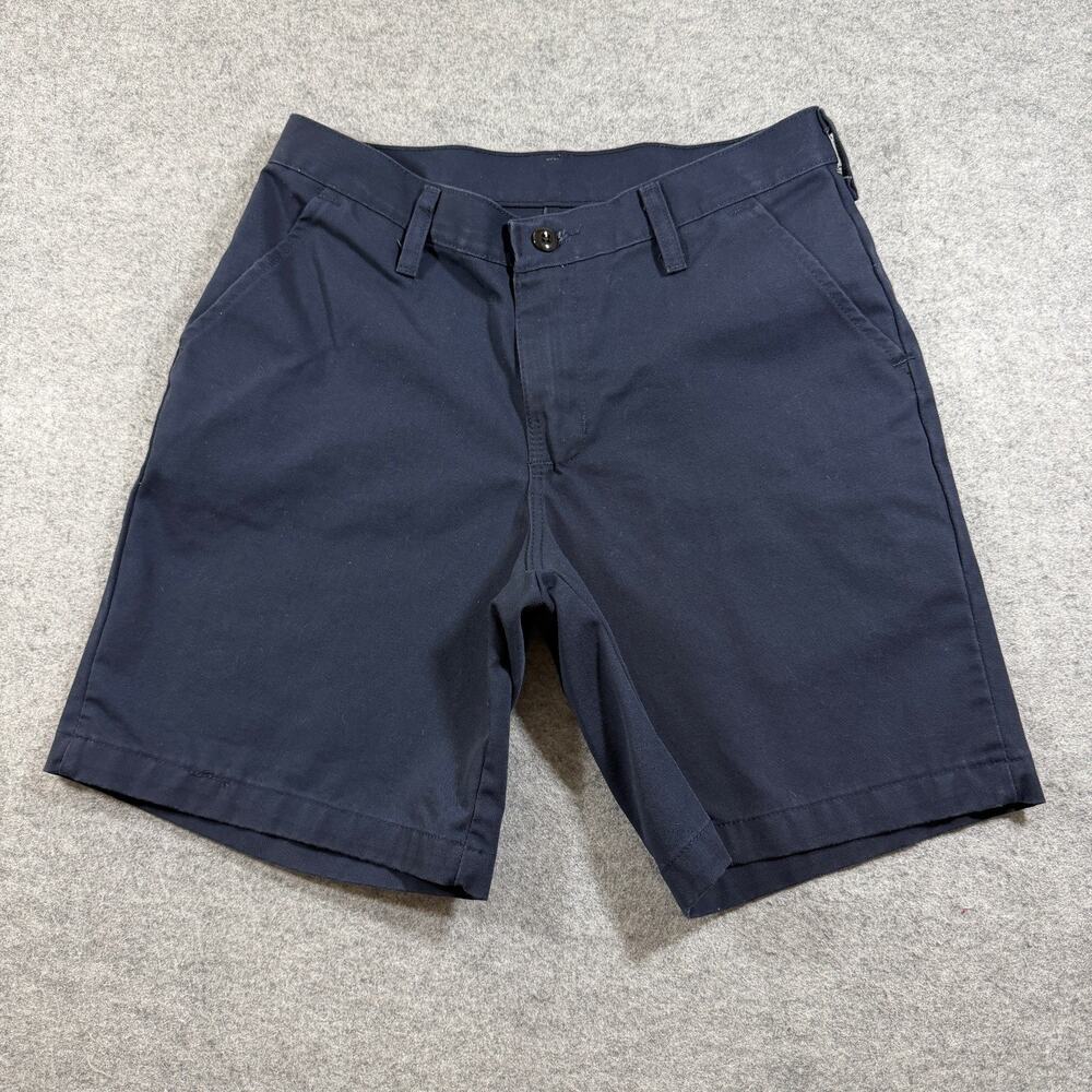 Red Kap Work Shorts Womens 4 Navy Relaxed Fit Uniform Utility Workwear Durable